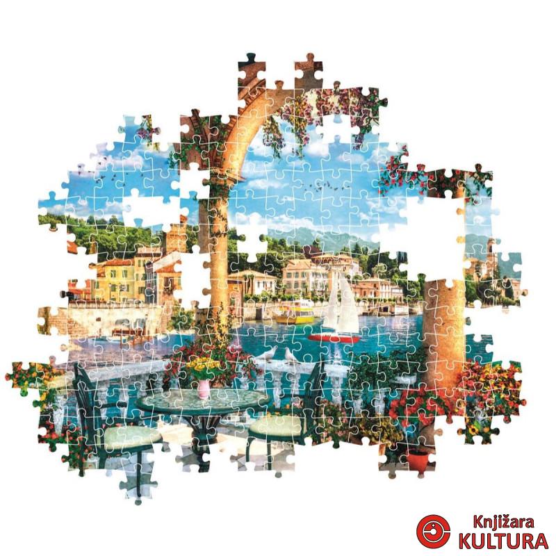 PUZZLE 1000 HQC BALCONY VIEW OF LAKE COMO COMPACT 