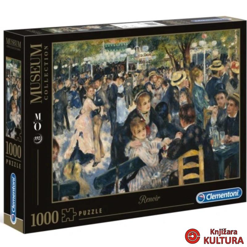 PUZZLE 1000 MUSEUM BAL DU MOULIN COMPACT 