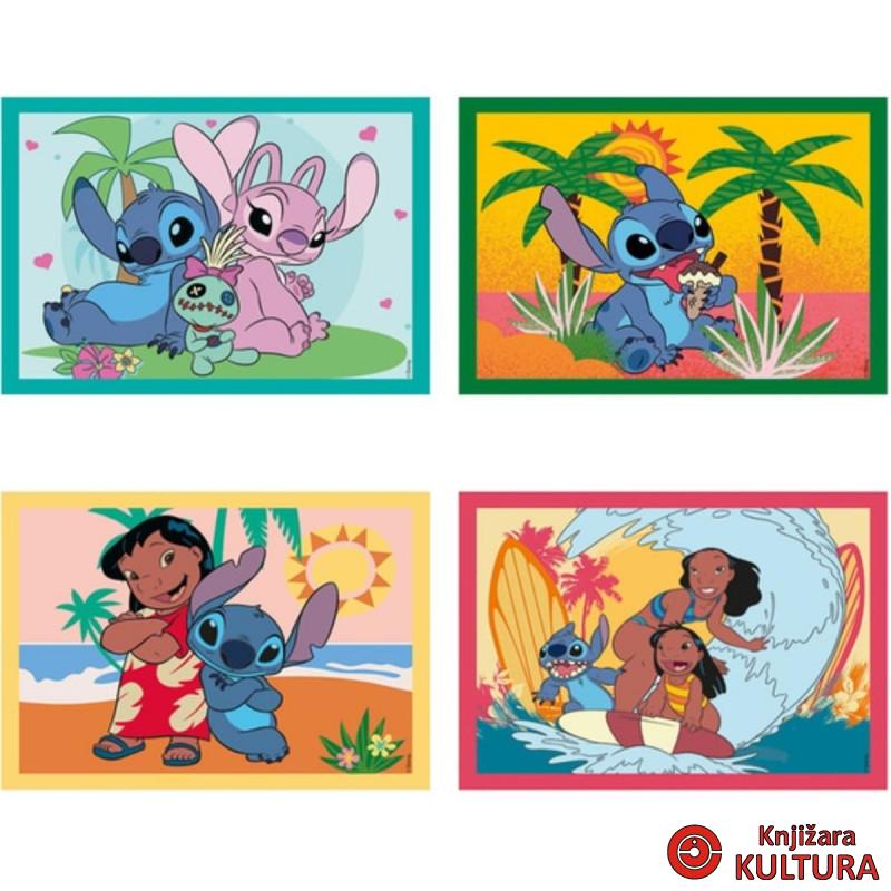 PUZZLE 4IN1 STITCH 2025 21745 
