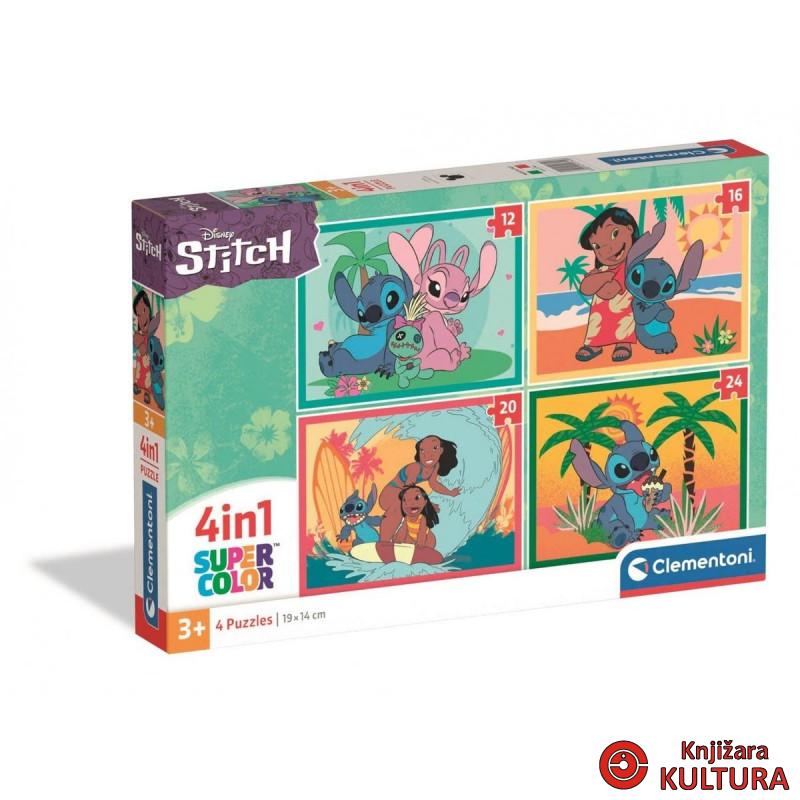 PUZZLE 4IN1 STITCH 2025 21745 