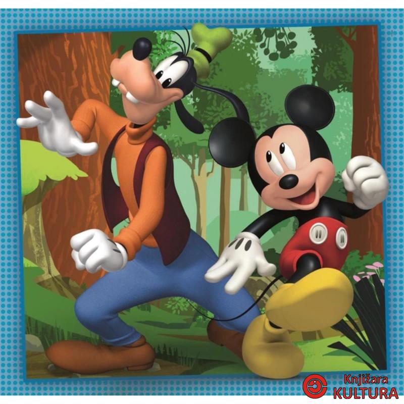 PUZZLE 3X48 SQUARE MICKEY AND FRIENDS 25298 