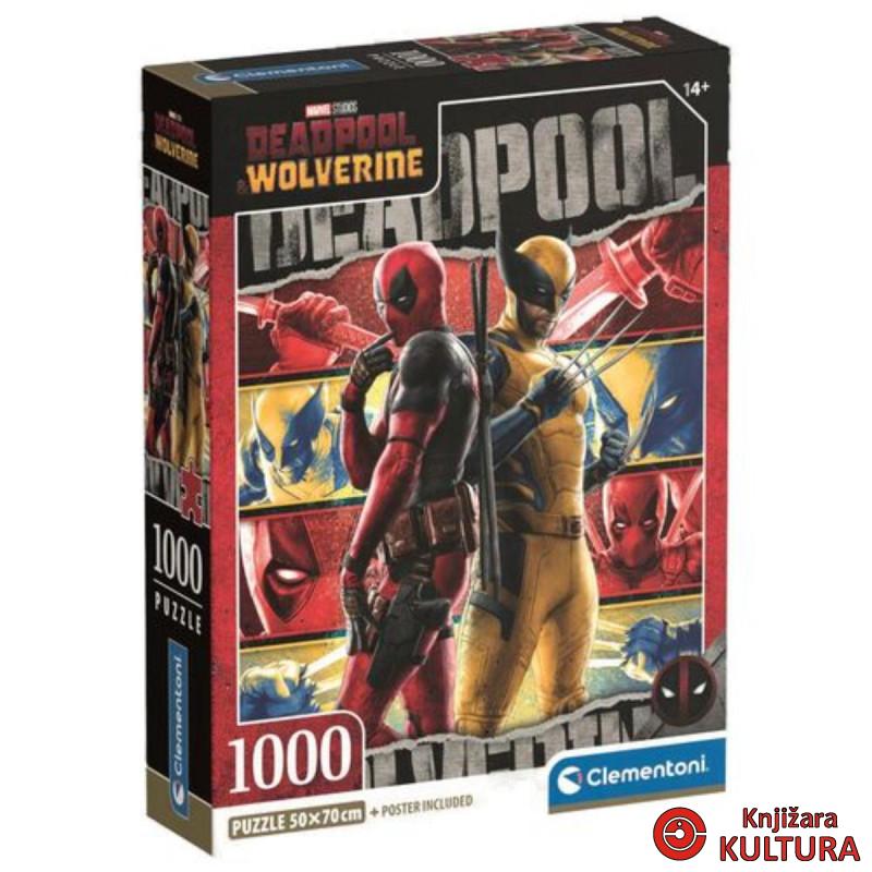 PUZZLE 1000 MARVEL DEADPOOL COMPACT 