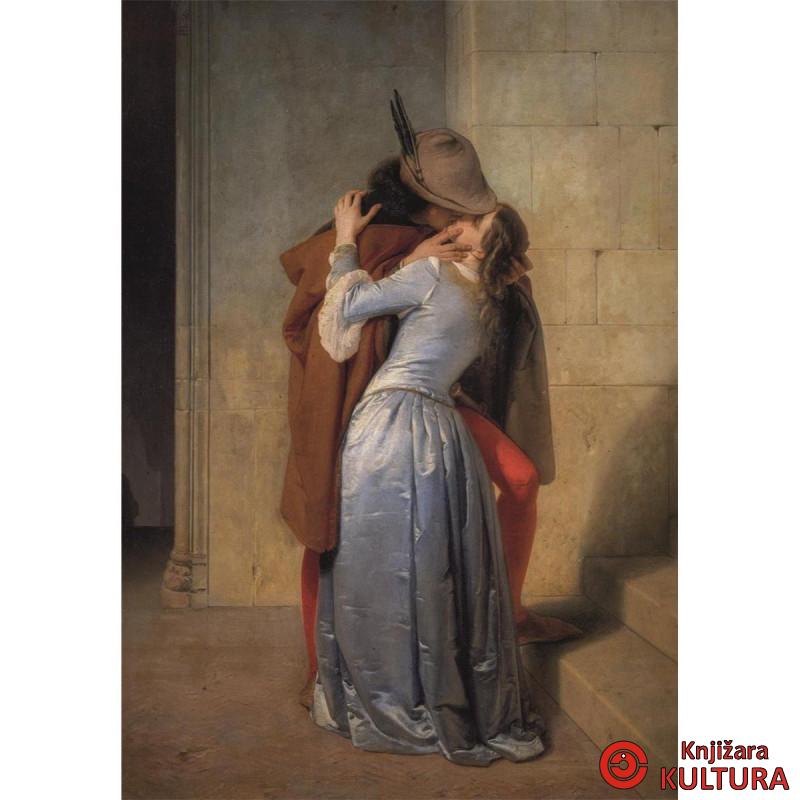PUZZLE 1000 HQC MUSEUM THE KISS-HAYEZ COMPACT 