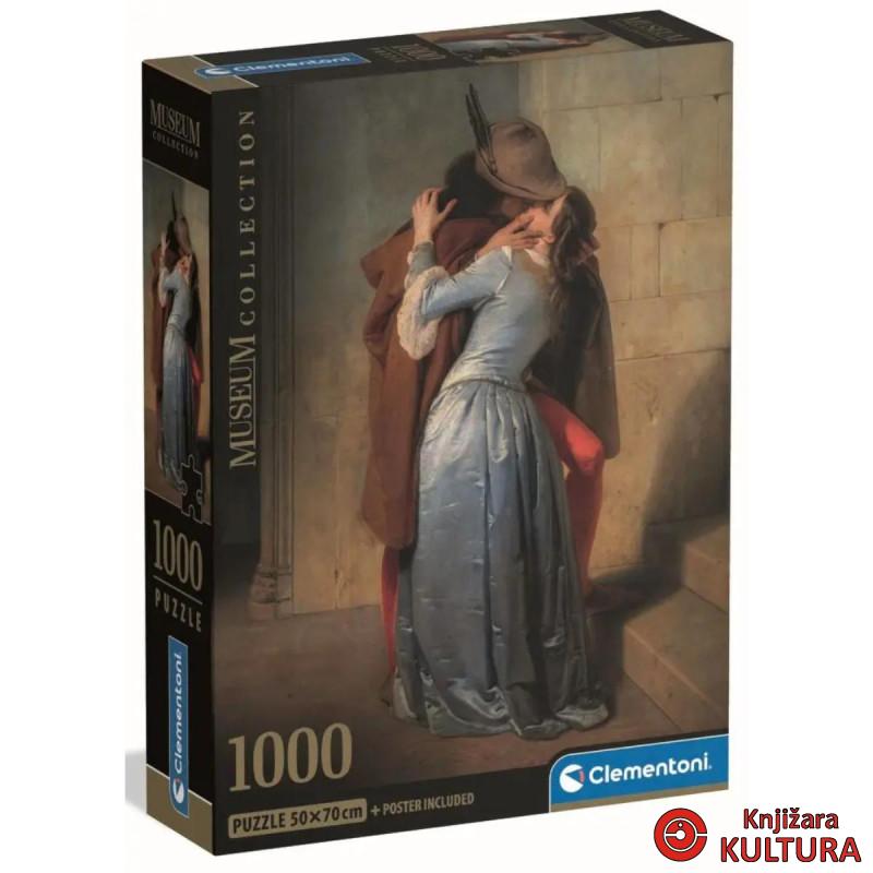 PUZZLE 1000 HQC MUSEUM THE KISS-HAYEZ COMPACT 