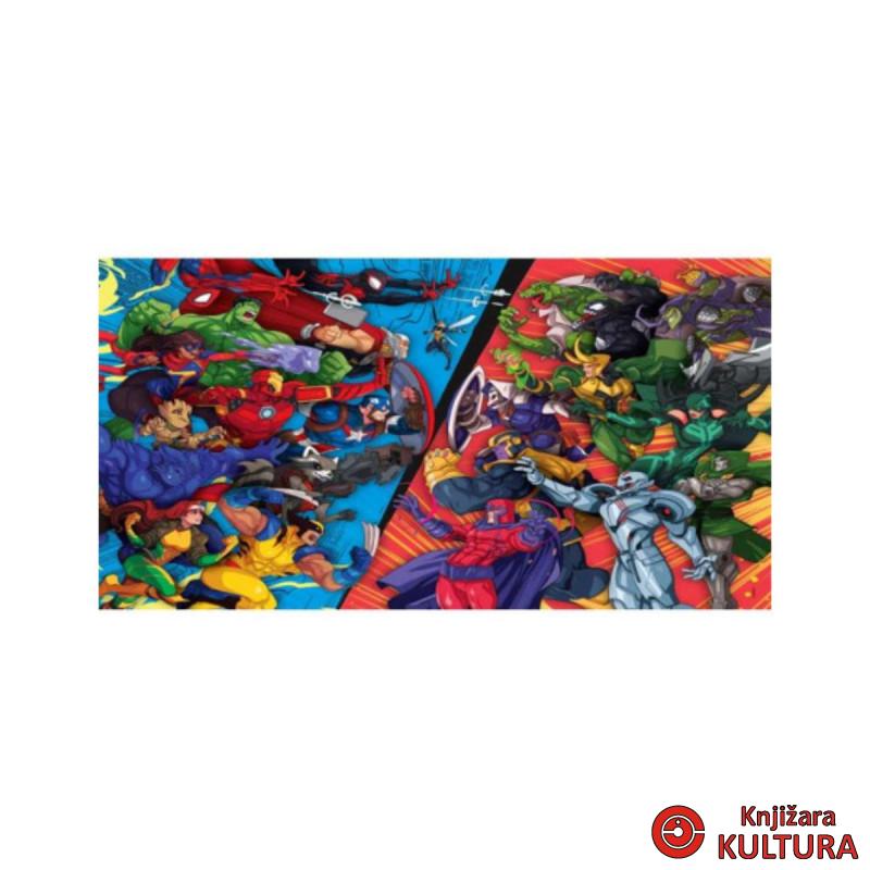 PUZZLE 104 SUPER MARVEL HEROES VS VILLAINS 