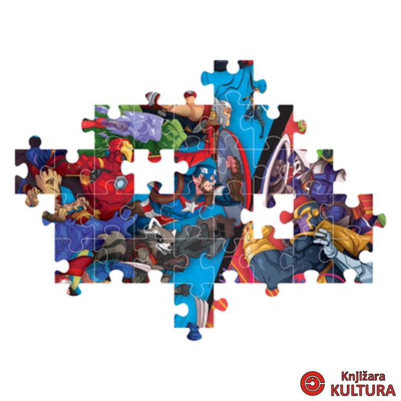 PUZZLE 104 MARVEL HEROES VS VILLAINS 