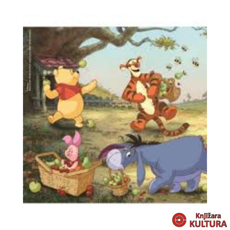 PUZZLE 3X48 SQUARE DISNEY WINNIE THE POOH 