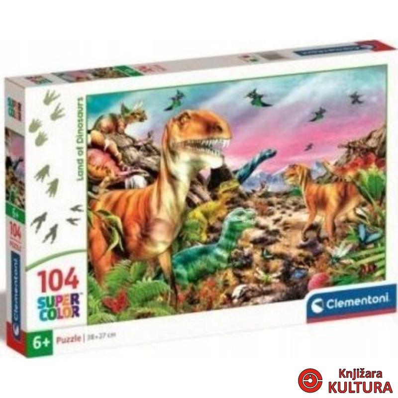 PUZZLE 104 NOLI LAND OF DINOSAURUS 2024 