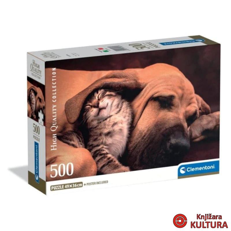PUZZLE 500 HQC CUDDLES COMPACT 