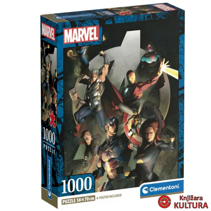 PUZZLE 1000 D100 AVENGERS COMPACT 