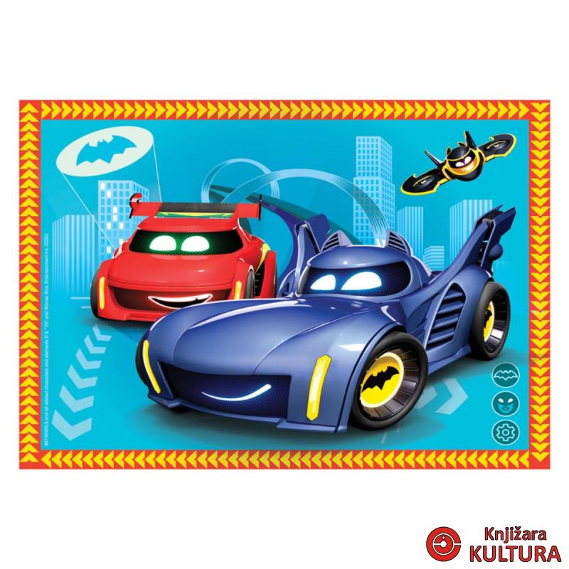 PUZZLE 4IN1 BATWHEELS 