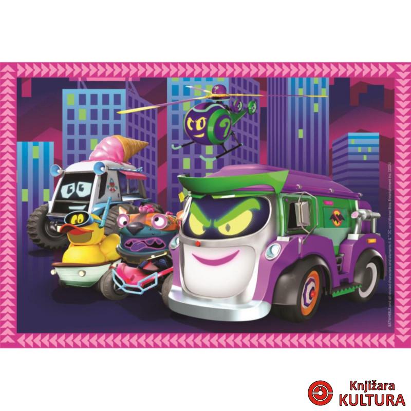 PUZZLE 4IN1 BATWHEELS 