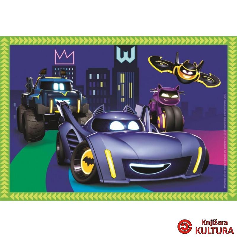 PUZZLE 4IN1 BATWHEELS 