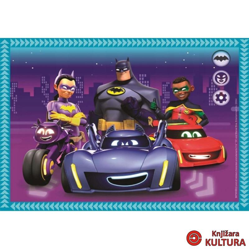 PUZZLE 4IN1 BATWHEELS 