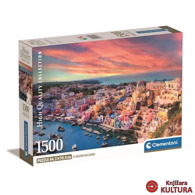 PUZZLE 1500 PICTURESQUE PROCIDA COMPACT 