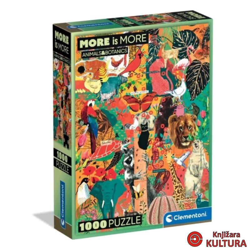 PUZZLE 1000 MORE IS MORE ANIMAL 