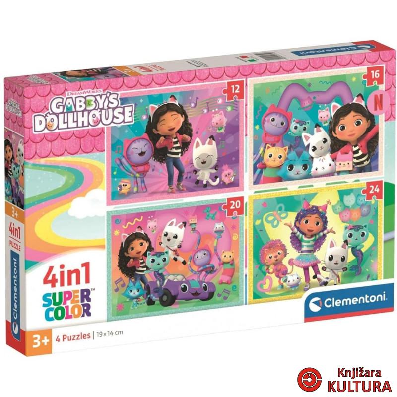 PUZZLE 4U1 GABINA KUĆICA ZA LUTKE 2026 