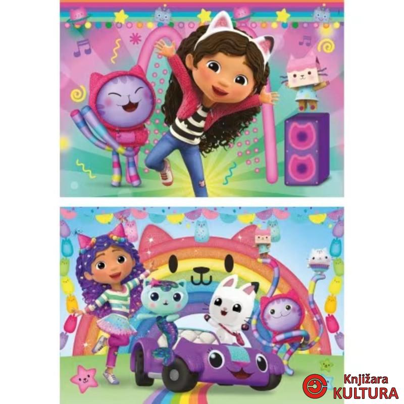 PUZZLE 2X60 GABINA KUĆICA ZA LUTKE 2025 