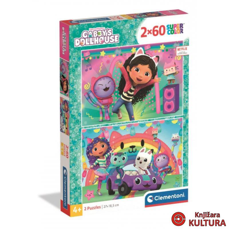 PUZZLE 2X60 GABINA KUĆICA ZA LUTKE 2025 