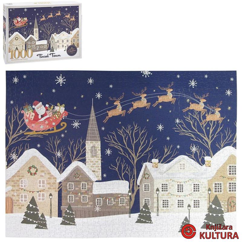 Xmas Blue Tinsel slagalica 1000 dijelova LP55266 