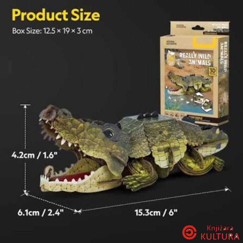 PUZZLE CUBIC FUN CROCODILE 