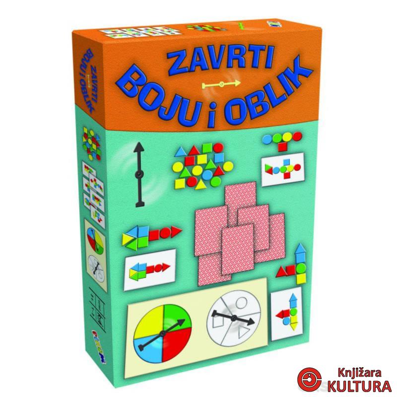ZAVRTI BOJU I OBLIK 