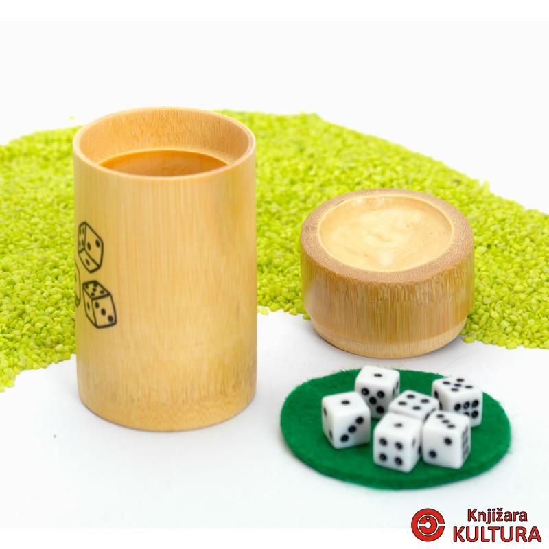 Drvena igra dice box 