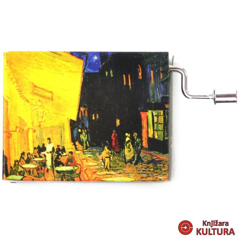 Muzička kutija V.Gogh cafe terrance at night, Flower Waltz 