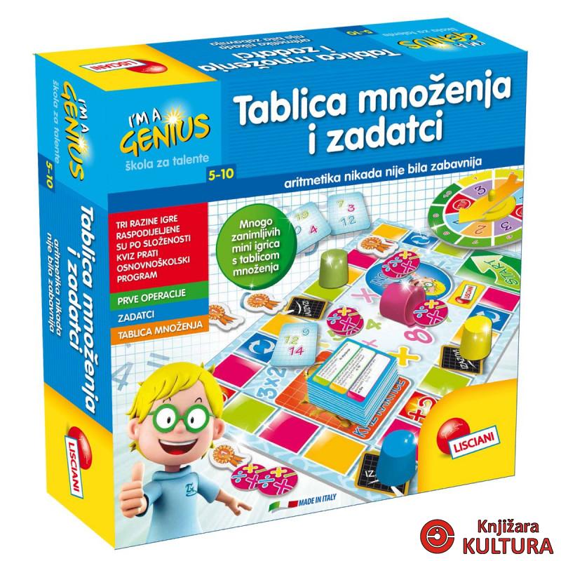 JA SAM GENIJE TABLICA MNOŽENJA 