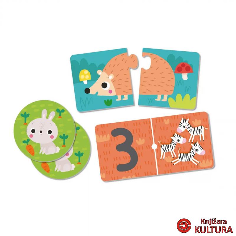 IGRE 3U1-PUZZLE,DOMINE,MEMORIJE ŽIVOTINJE 