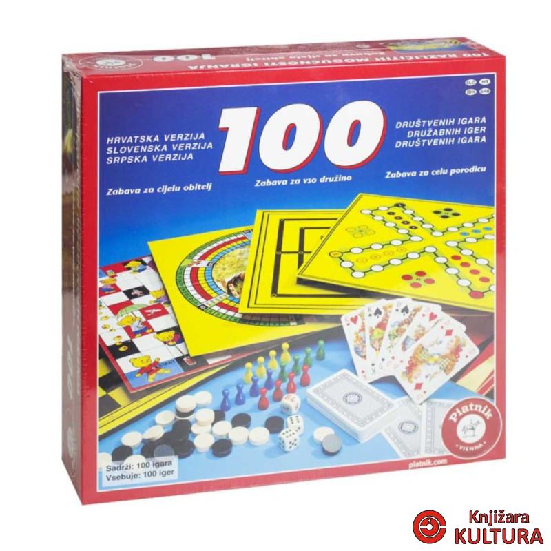 PIATNIK DRUŠTVENE IGRE 100 