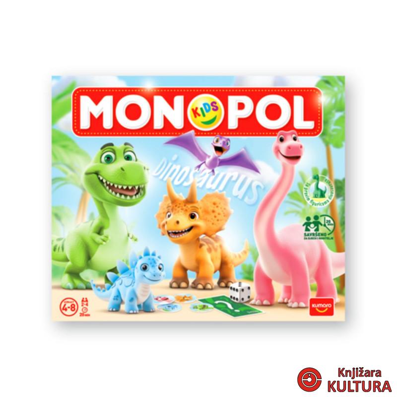 MONOPOL KIDS-DINOSAURUS 