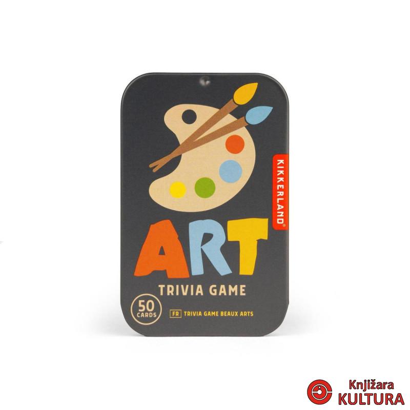 DRUŠTVENA IGRA ART TRIVIA 