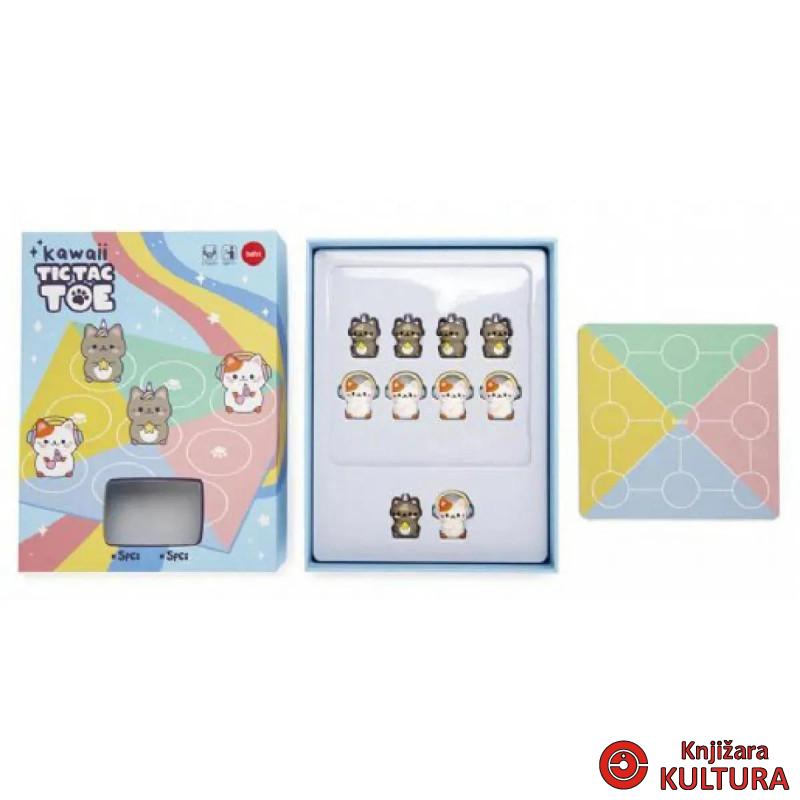 IGRA TIC TAC TOE KAWAII PLASTIKA KARTON 