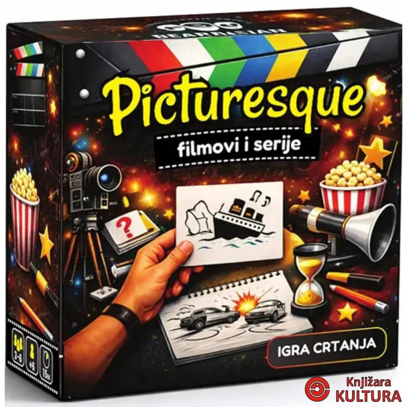 DRUŠTVENA IGRA PICTURESQUE FILMOVI I SERIJE 
