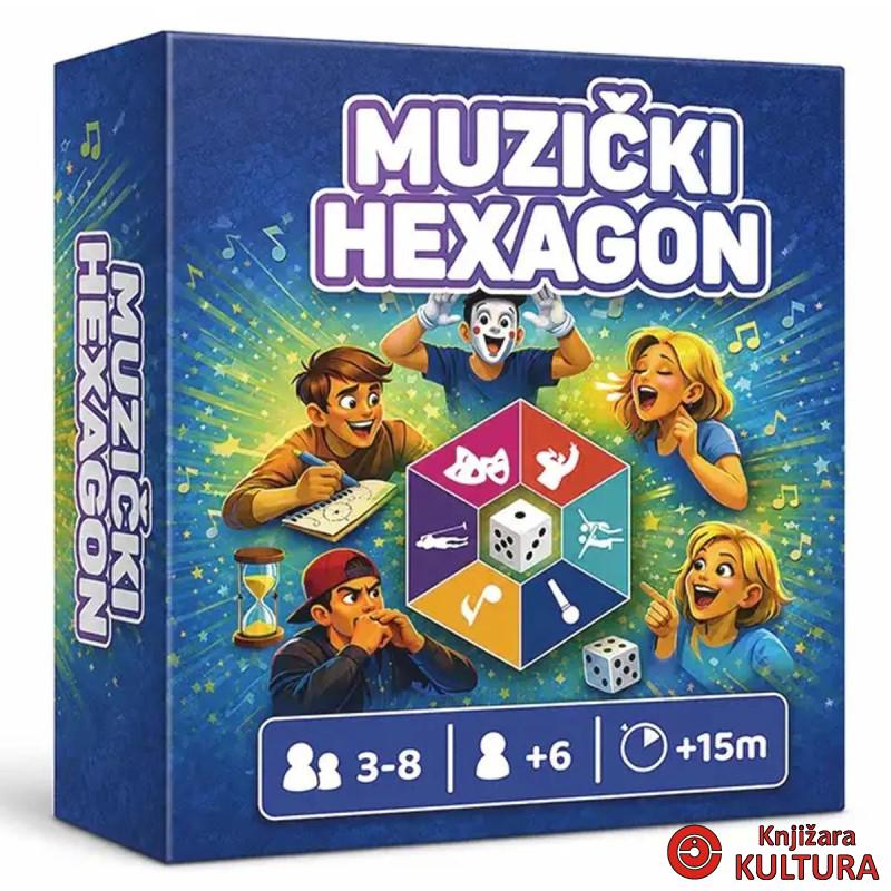 DRUŠTVENE IGRE MUZIČKI HEXAGON 