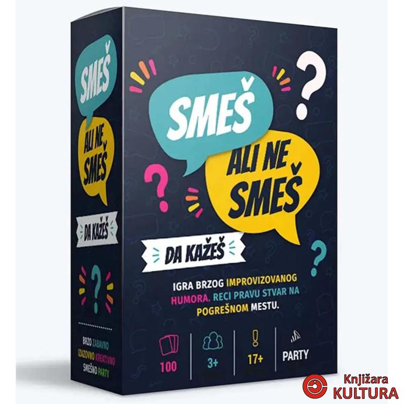 DRUŠTVENA IGRA SMEŠ ALI NE SMEŠ 