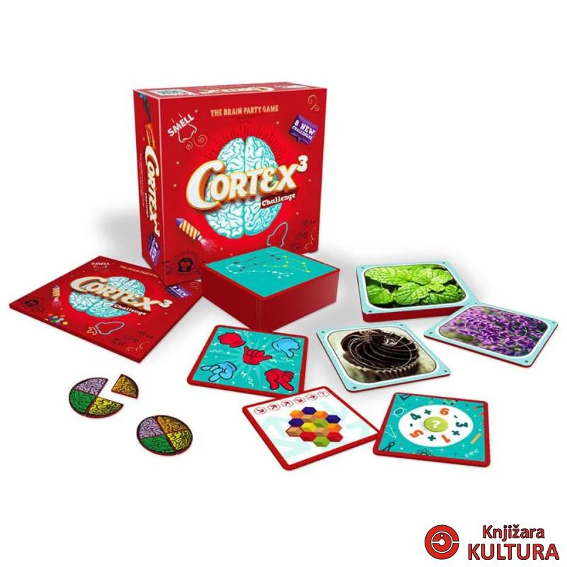 DRUŠTVENA IGRA CORTEX CHALLENGE 3 - Crveni 