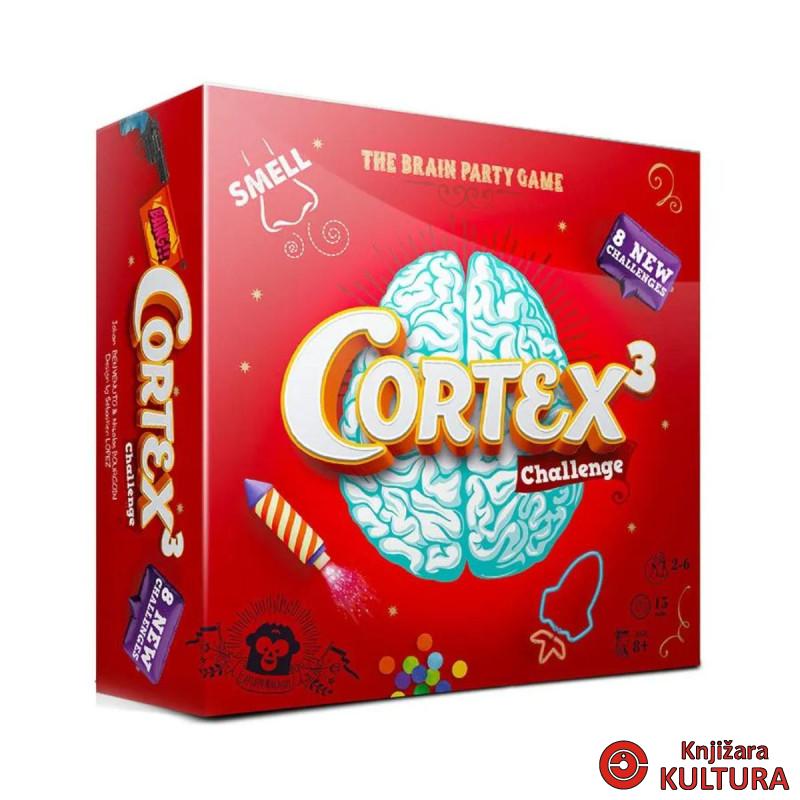 DRUŠTVENA IGRA CORTEX CHALLENGE 3 - Crveni 