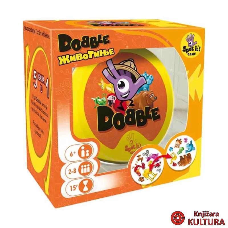 DRUŠTVENA IGRA DOBBLE ŽIVOTINJE 
