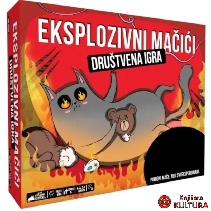 DRUŠTVENA IGRA EKSPLOZIVNI MAČIĆI DRUŠTVENA IGRA 