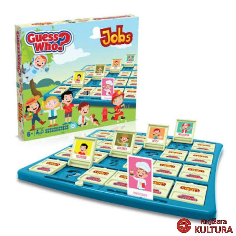 DRUŠTVENA IGRA GUESS WHO Jobs - Poslovi 