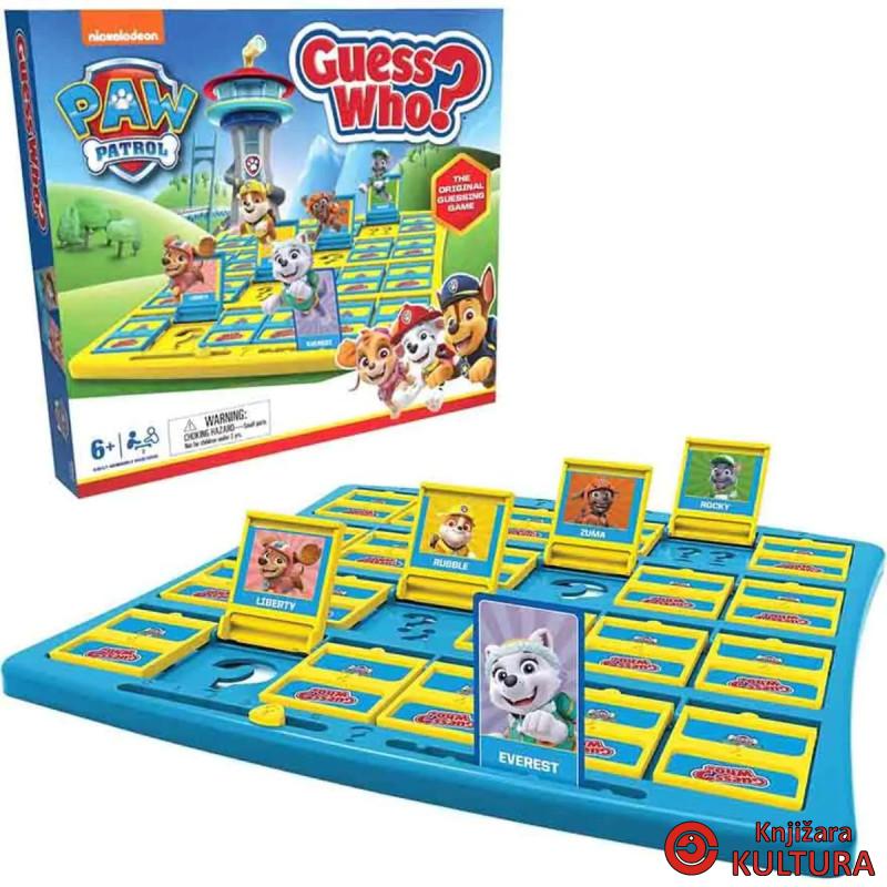 Društvena igra GUESS WHO Paw Patrol 