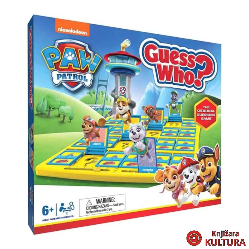 Društvena igra GUESS WHO Paw Patrol 