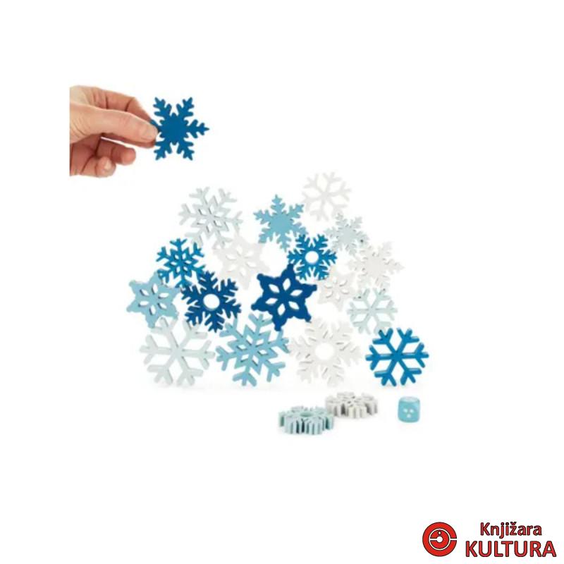 IGRA SLAGANJA SNOWFLAKE DRVO 