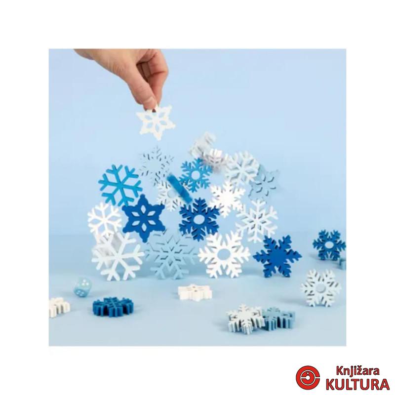 IGRA SLAGANJA SNOWFLAKE DRVO 