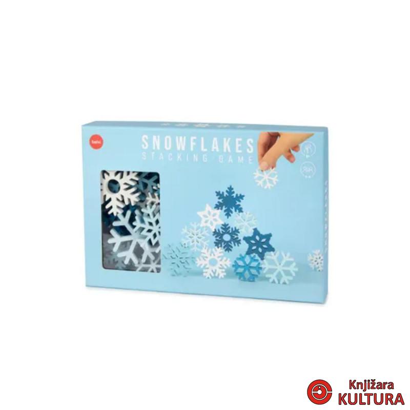 IGRA SLAGANJA SNOWFLAKE DRVO 