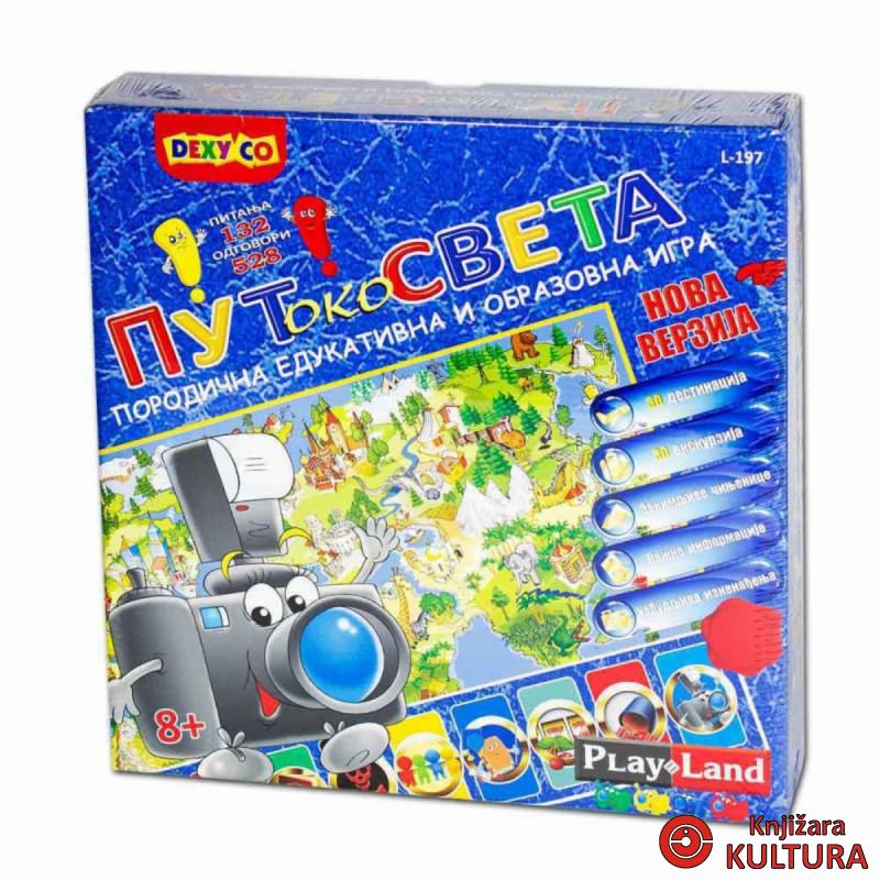 PUT OKO SVETA EDUKAT.IGRA PL197 