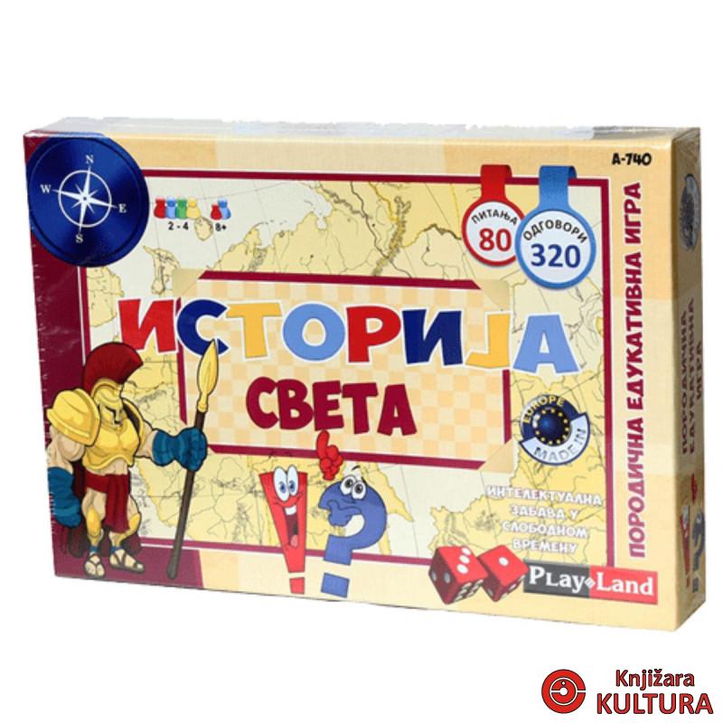 ISTORIJA SVIJETA EDUK.IGRA PL740 