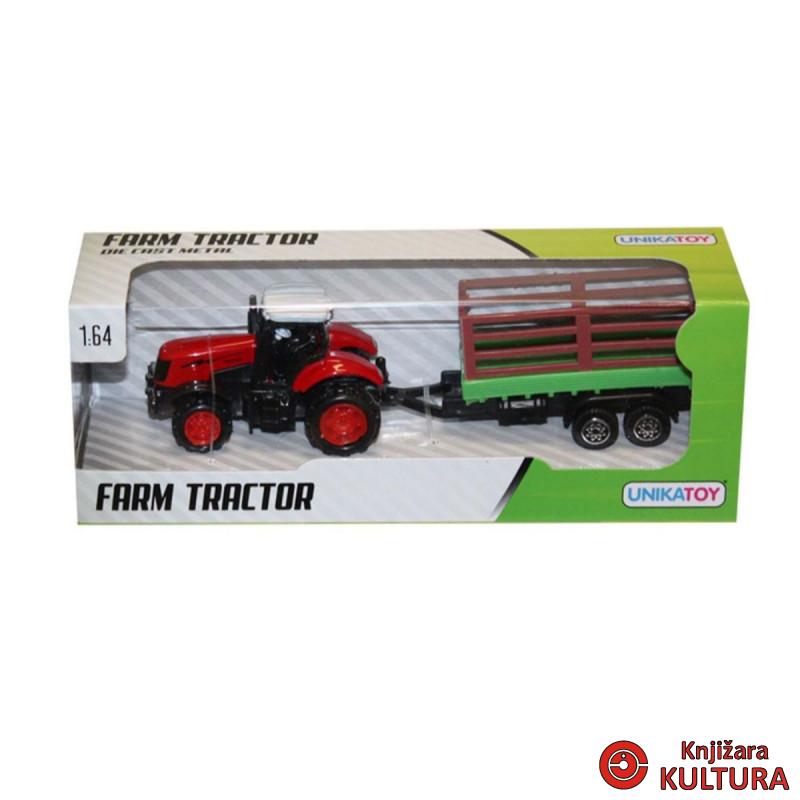 TRAKTOR+PRIKOLICA 1:64 